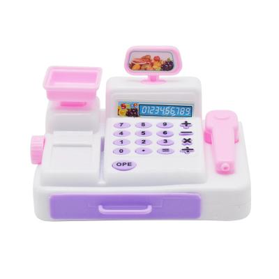 China Toy Cash Register Role Play House Toys Shop Cash Register Pretend Toys For Children for sale