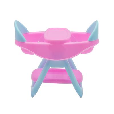China Double Dining Chair Toy House Pretend Double Dining Toys Mini Indoor Chair Toys For Doll for sale