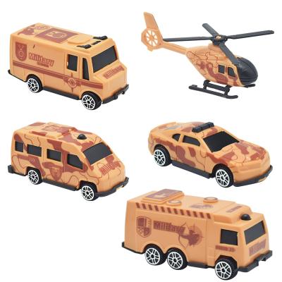 China Diecast Toy New Arrive Factory Direct Kids Toy Vehicle 5 Pieces Set Engineering Toy Car for sale