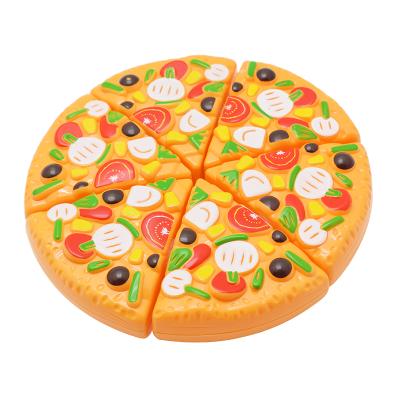 China Fast Food Fast Food Hamburger Fries Kitchen Toy Set Plastic Cola Toys Pizza Cutting Toys for sale