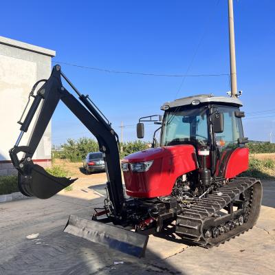 China 120HP Agricultural Farm Equipment Multifunctional Garden Small Crawler Tractor for sale