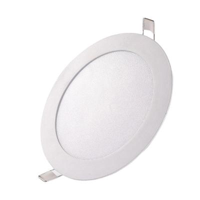 China WOOJONG Modern High Quality Round Shape Led Light Modern Reccessedled Panel Light for sale