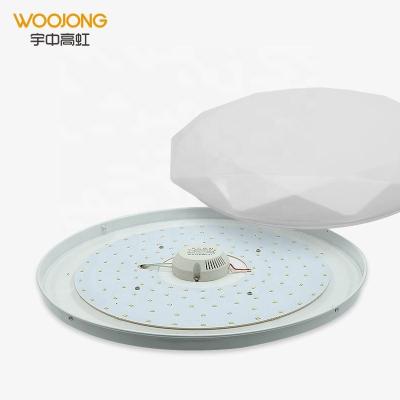 China Good Selling Embeded WOOJONG Round Led Lights 18W 24W 50W Led Ceiling Panel Lamp for sale
