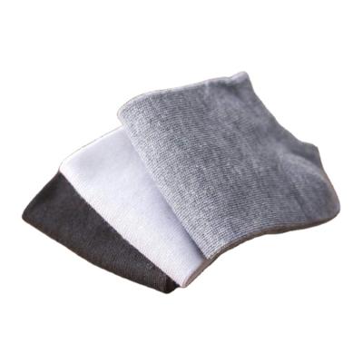 China High Quality Breathable Breathable Knitting Men Working Pure Solid Color Business Socks for sale