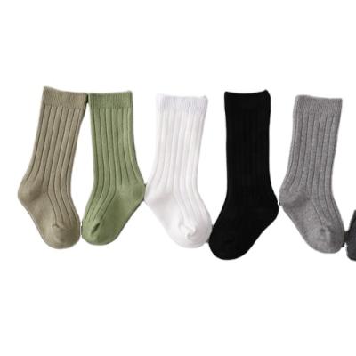 China Wholesale Sporty Rainbow Sporty Knee High Anti Slip Kid Socks For Kids for sale