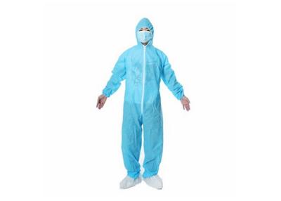 中国 オイル ガスの石油化学製品のために快適なポリプロピレンの使い捨て可能なつなぎ服 販売のため