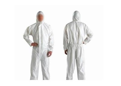 中国 白く使い捨て可能なつなぎ服の軽量の使い捨て可能なクリーニングは通気性に適します 販売のため
