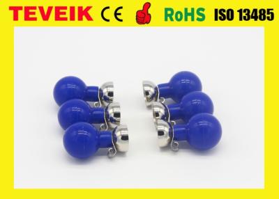 China Tipo folheado a níquel profissional eléctrodos da sucção de ECG para o adulto à venda