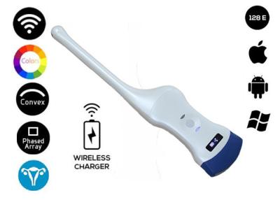 China 3 em 1 ultrassom sem fio cardíaco Transvaginal convexo Wifi da ponta de prova ultrassônica portátil do transdutor à venda