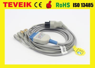 Chine Avances médicales Mindray de l'usine 5 de Teveik autour de câble de 6pin TPU ECG pour le moniteur patient à vendre