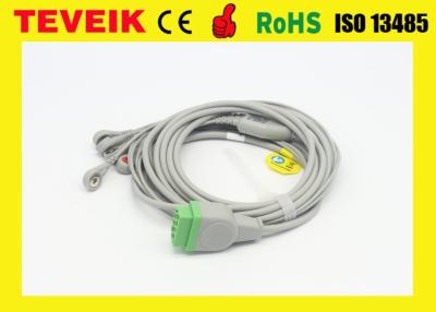 Chine Câble réutilisable médical de Marquette 11pin ECG de tiret de GE d'usine de Teveik pour le moniteur patient à vendre