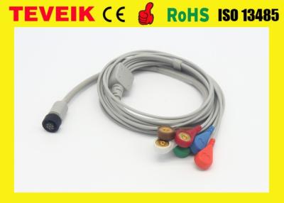 Chine Câble réutilisable médical des fils ECG de GE Marqutte Holter Recorder Integrated 5 avec la rupture à vendre