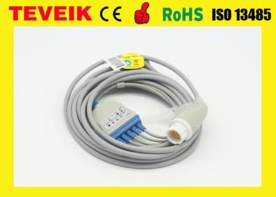 Chine Fabricant Reusable Medical Mindray de Teveik 5 avances autour de câble de 12pin ECG pour le moniteur patient à vendre