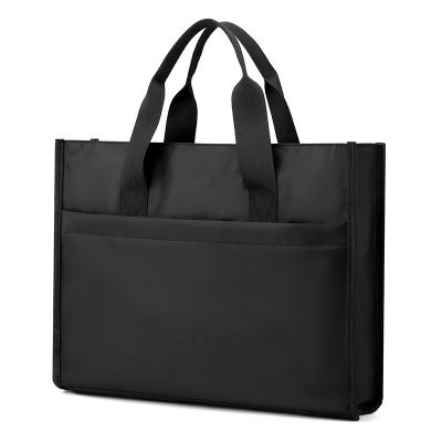 China Wholesale Retail Lightweight 13 14 15 6 16 Inch Business Notebook Suitable Oxford Case Laptop Bag Men Lightweight Slim Handbag for sale