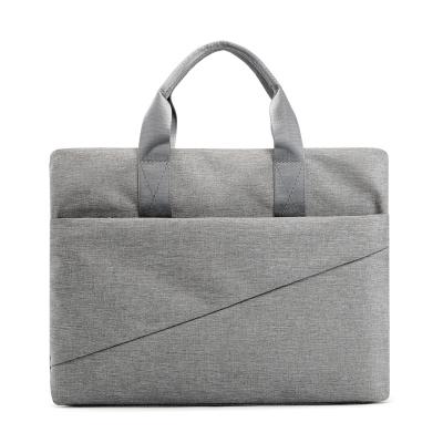 China 14 Inch Laptop Case Oxford Cloth Men's Business Briefcase Large Capacity A4 Women's Briefcase Nylon Retail Wholesale Notebook Office for sale