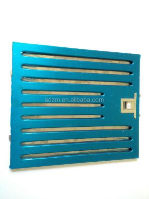 China For Fireplace Hoods Hot Sale Range Hood Range Hood Carbon Black Steel Baffle Filter for sale