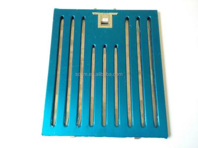 China Kitchen Hoods Ventilation System Chain Hood Vent Baffle Steel Filter BF-281 for sale