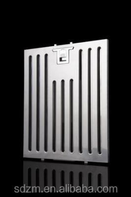 China Kitchen Hoods Ventilation System Cooker Hood Ventilation Baffle Steel Filter BF-277 for sale