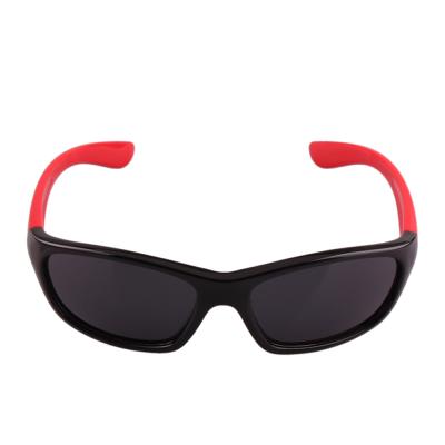 China Custom Made Anti UV TPEE Glass Frame Boys Girls Sun Glass Polarizer Children Kids Sunglasses Personalized for sale