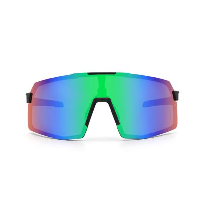 China Oversized Frame Myopia Glasses UV400 Full Outdoor Sports Sunglasses 3 Polarized Sports Sunglasses Recycling Glass for sale