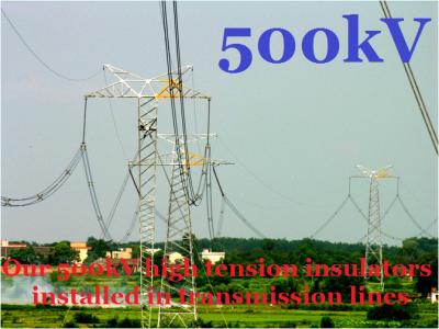 Κίνα 500kV ελαφρύ διπλό δαχτυλίδι κορώνας μονωτών πύργων πολυμερούς μετάδοσης προς πώληση