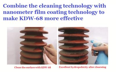 Chine Liquide transparent HC1 Hydrophobicity de revêtements de silicone des isolateurs RTV à vendre