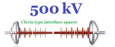 Китай Высоковольтный внутрифазовый тип законцовки шарика прокладки 500kv изолятора большой продается