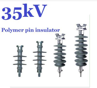 Chine 11kV - isolateur en caoutchouc de Pin de polymère du silicium 36kV pour des lignes de distribution de HT à vendre