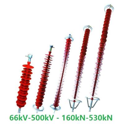 Chine isolateur de composé d'isolateur de polymère d'isolateurs de la tension 66kV-1000kV élevée à vendre