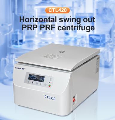 China CTL420 Table Top LCD Display Blood Separation Centrifuge Machine With ISO 13485 Certification for sale