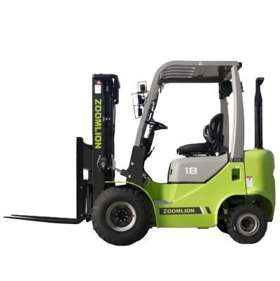 China Building Material Shops Zoomlion Factory Supply Agriculture Rough Terrain Forklift FD18 1.8ton ISUZU C240 Diesel Engine for sale