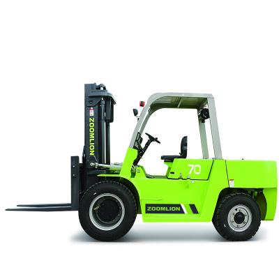 China Hotels Zoomlion Factory Supply Forklift FD70S 7ton 8ton Diesel Japanese Engine Hydraulic Truck for sale