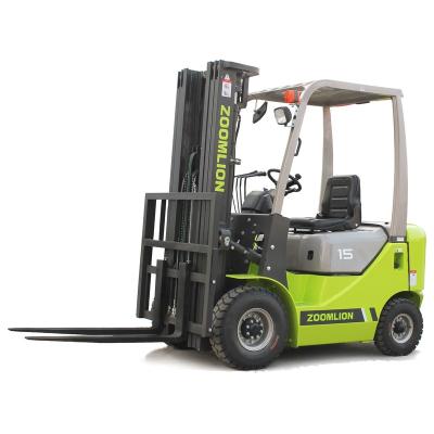 China Hotels Zoomlion Factory Supply Forklift FD15Z 1.5ton 1.8ton Diesel MHE Material Handling Equipment for sale