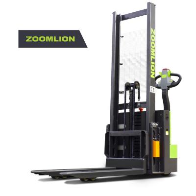 China Garment Shops Zoomlion Factory Supply Electric Stacker 1.5 Tons Walkie Type 2.5 Meters Lifting Height for sale