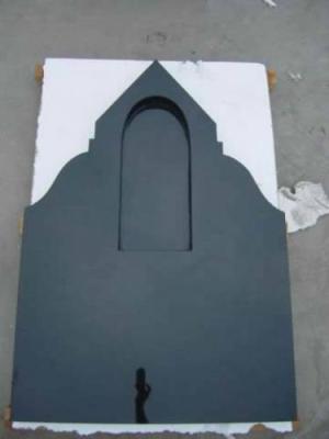 Китай черный headstone гранита продается