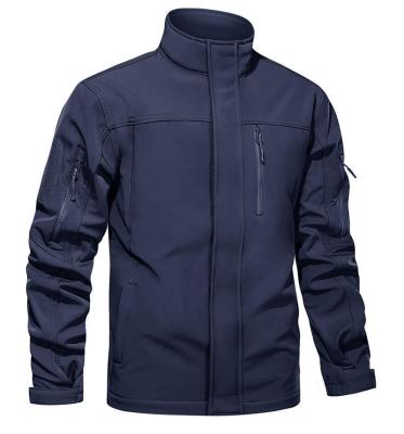 China 2022 Customized Viable Mens Tactical Jackets Water Resistant Softshell Jacket Fleece Lined Increase Training Coat for sale