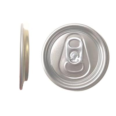China Non Spill 202SOT Aluminum easy open ends CDL/ISE for 2pc cans for sale