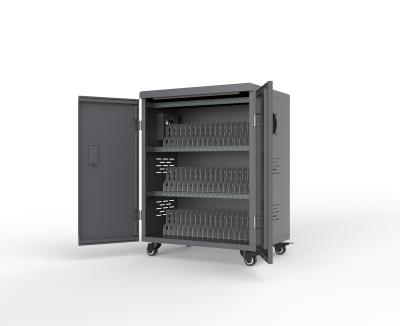 China USB Ports 54 USB Charging Cart Tablets Used Charging Trolley for sale