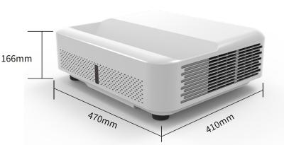 China Custom Portable 4K DLP Projector Wuxga For Cinema 4200lm 2.4G WIFI for sale
