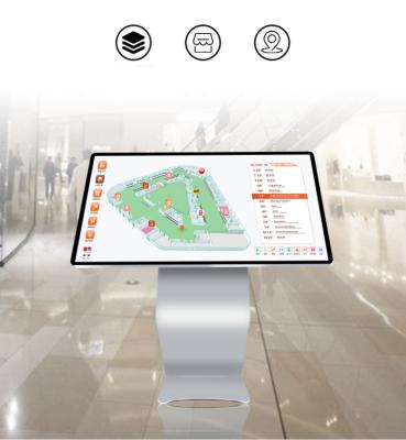 China OEM Touch Query Smart Self Service Kiosk Digital Information Kiosk 65