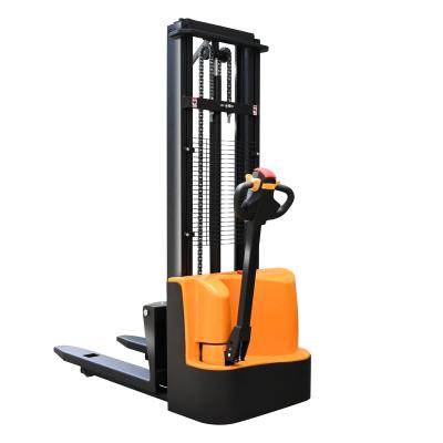 China Sale 1ton 1.5ton Walkie Stacker Machinery Repair Shops Popular Economy Model Electric Pallet Stacker Low Cost High Performance Widely Employ Warehouse for sale