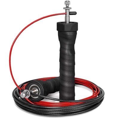 China Adjustable Rope Length Sport Jump Rope Fitness Training Skipping Wrapping Leather Sweat-absorbent Non-slip High Speed Weighted Jump Rope Rope for sale
