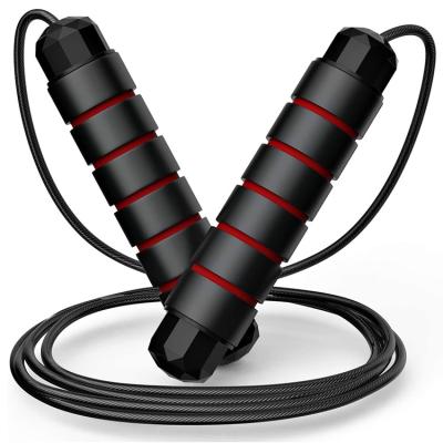 China Sports Equipment 2.8M Length Jump Rope Workout Tangle-Free Rapid Adjustable Speed Adjustable Cable with Ball Bearings Jump Rope for sale