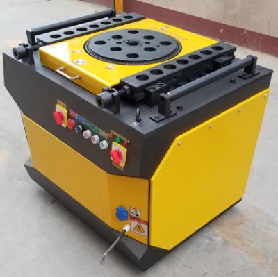 China Construction works Chinese supplier quality angle iron bending machine automatic wire cutting top stripping bending tools/automatic bar bender, for sale