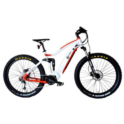 China Shimano Altus 7 Speed 48V750W Aluminum Alloy Fat Tire Electric Mountain Bike Lithium Battery Electric Bicycle for sale