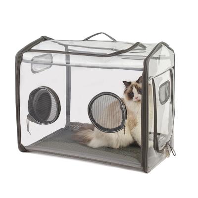 China Stored Portable Collapsible PVC Material Pet Drying Box Pet Hair Dryer Grooming Home Clean Dryer for sale