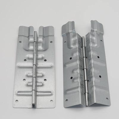 China 1.2mm Thickness Galvanized Wooden Pallet Big Hole Collar Hinges For Folding Pallet Collar for sale