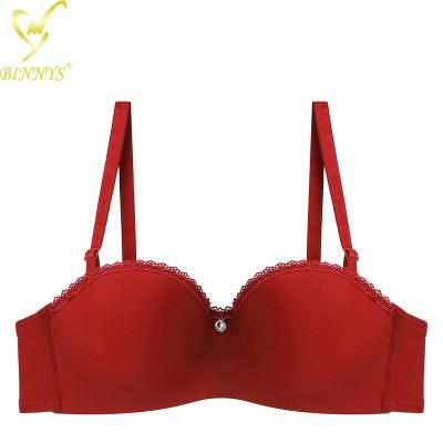 China Backless Bra Women Bralettes Femme Push Up Nylon Ladies Underweire de Binnys Conjuntos De Sujetador High-quality New Design QUICK DRY Bras for sale