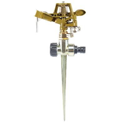 China Adjustable Irrigation Sprinkler Water Sprinklers 360 Degree Rotary Irrigation Sprayer Sprinkler for Lawn Garden Yard Golf Grass for sale