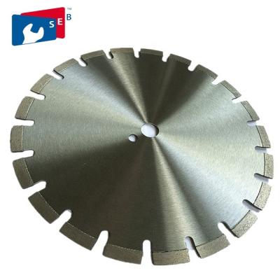 China . Edge 350mm Straight Smooth Circular High Speed Diamond Rock Saw Blade For Cutting Concrete And Asphalt for sale